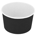 KARTONSKA POSUDICA ZA SLADOLED 240 ML Ø9,4x5,5 CM CRNA 50/1