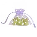 VREĆICA ORGANZA "POLKA DOT" 12,5x11 CM