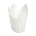 PAPIRNATA KOŠARICA TULIPAN 15X15 CM BIJELA 200/1