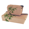 KUTIJA LUNCH BOX "FEEL GREEN" 19,7X14X4,6 CM SMEĐA