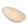 FINGER FOOD OVALNA POSUDICA "BIONIC" 8x4,8x2,7 CM NATURAL 50/1