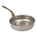MINI TAVA INOX S RUČKOM 400 ML Ø 13,5x3,75 CM SREBRNA