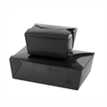 KARTONSKA KUTIJA LUNCH BOX 2910 ML 21,7x21,7x6,4 CM CRNA