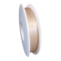 TRAKA SATEN SVIJETLO SMEĐA 6MM x 50M