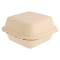 KUTIJA ZA HAMBURGER "BIONIC" 450 ML 15,2x15x8,4 CM NATURAL 50/1