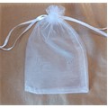 VREĆICA ORGANZA 10X14CM BIJELA 12/1