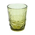 STAKLENA ČAŠA "VINTAGE" 250 ML Ø 8x10 CM ZELENA