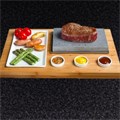 LAVA STONE 20x12 CM + DRVENA TACNA 42x25 CM + TANJUR 22x14 CM