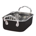 TEPSIJA INOX CRNA 14,5x9,5x4,5 CM