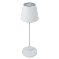 BEŽIČNA METALNA LED LAMPA + PREKIDAČ 4000 mAH Ø 11x35 CM BIJELA