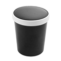 KARTONSKA POSUDA + POKLOPAC 960 ML CRNA 25/1