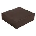 KARTONSKA KUTIJA "THE PACK" 40x40x10 CM CHOCO SMEĐA