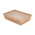 KRAFT POSUDA+POKLOPAC 900 ML 17,4x13,4x4,8 CM SMEĐA