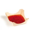 FINGER FOOD POSUDICA DRVENA 6x6x2,5 CM 100/1