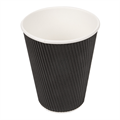 PAPIRNATA TERMO ČAŠA CRNA 360 ML Ø9/6x11 CM 25/1