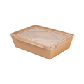 KRAFT POSUDA+POKLOPAC 2100 ML 22x16,4x6,5 CM SMEĐA