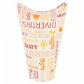 POSUDA ZA POMFRIT CHIPS CUPS 660 ML 8,5x18 CM "PAROLE" 50/1