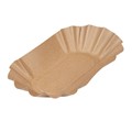 KARTONSKA TACNA KRAFT OVALNA 17,5X10,5X3 CM