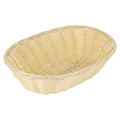 OVALNA PLETENA KOŠARA 21X17X6 CM NATURAL