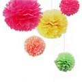 POM POM UKRAS 25 CM NARANČASTI