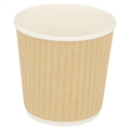 PAPIRNATA ČAŠA REBRASTA 120 ML SMEĐA 40/1