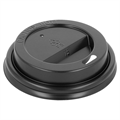 POKLOPAC ZA ČAŠU 180 ML CRNI 100/1