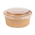 POSUDA ZA SALATU 750ML KRAFT + POKLOPAC