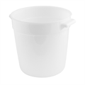 PLASTIČNA BIJELA POSUDA/KANTA 10 L Ø 31,2x20,8 CM