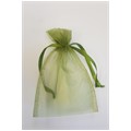 VREĆICA ORGANZA 12,5X17CM MASLINASTO ZELENA 12/1