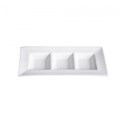 PORCULAN TANJUR SA 3 ODJELJKA 13X31 CM