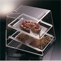 STOLNA VITRINA 2 RAZINE 35x42,5x44,5 CM