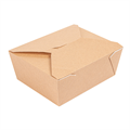 KARTONSKA KUTIJA LUNCH BOX 1350 ML 15,2x12,1x6,5 CM NATURAL "THEPACK"