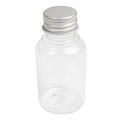 PLASTIČNA BOCA SA ALUMINIJSKIM ČEPOM 60 ML Ø4x8,1 CM PROZIRNA