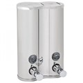 DISPENZER ZA SAPUN LUXE INOX 2x400 ML 13x6,5x20 CM