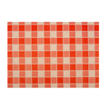 PAPIRNATI PODMETAČ ZA STOL 31x43 CM CRVENO-BIJELE KOCKE 250/1