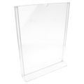 PLASTIČNI STALAK ZA JELOVNIK/MENU A4 21x29,7 CM PROZIRNI