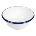 ZDJELA 470 ML Ø 14x7 CM BIJELA EMAJLIRANI ČELIK