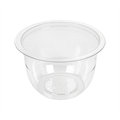 PLASTIČNA POSUDA ZA SLADOLED 300 ML FI 9,9x6,3 CM PROZIRNA 60/1