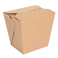 KARTONSKA KUTIJA WOK "THEPACK" NATURAL 960 ML 8,9x7x10,8 CM 40/1