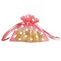 VREĆICA ORGANZA "POLKA DOT" 12,5x11 CM