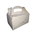 KARTONSKA KUTIJA SA RUČKOM SIVA 10X16X9