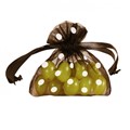 VREĆICA ORGANZA "POLKA DOT" 12,5x11 CM