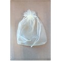 VREĆICA ORGANZA 10X14CM KREM/SVJETLO ŽUTA 12/1