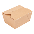 KARTONSKA KUTIJA LUNCH BOX "THEPACK" NATURAL 780 ML 11,3X9X6,3 CM