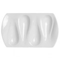 TACNA PORCULAN ZA 4 ŽLICE 25,5x15x2,8 CM
