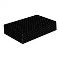 UKRASNA POKLON KUTIJA 436 G/M2 28,6x17,6x6,5 CM CRNA S UZORKOM