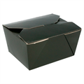 KARTONSKA KUTIJA LUNCH BOX 780 ML 11,2x9x6,4 CM CRNA