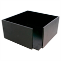 DISPENZER ZA SALVETE 21x21x10 CM DRVENI CRNI