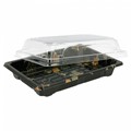 POSUDA ZA SUSHI CRNA 17x12,3x4,5 CM 50/1
