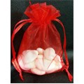 VREĆICA 10x13 CM ORGANZA 12/1 CRVENA